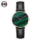 Relojes de mujer, nuevas estrellas Flash, acero inoxidable, malla de oro rosa, relojes de pulsera impermeables de cuarzo simples e informales únicos, gran oferta