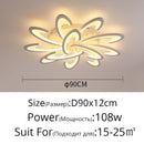 Remote Control Led Ceiling Light With Ultra-thin Acrylic Lamp Ceiling For Living Room Bed Room Flush Mount Lamparas De Techo