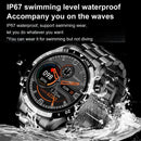 LIGE 2021 Neue Smart Watch Männer Voller Touchscreen Sport Fitness Uhr Wasserdicht Bluetooth Anruf Für Android iOS Smartwatch Herren