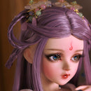 doll bjd 60cm gifts for girl violet hair full set Doll Change Eyes DIY Doll Best Valentine&