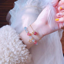 Natural Stone Beaded Bracelets for Women Moonstone Rose Quartz Energy Bracelet Elastical Jewelry 925 Silver 14k Gold plated Gift