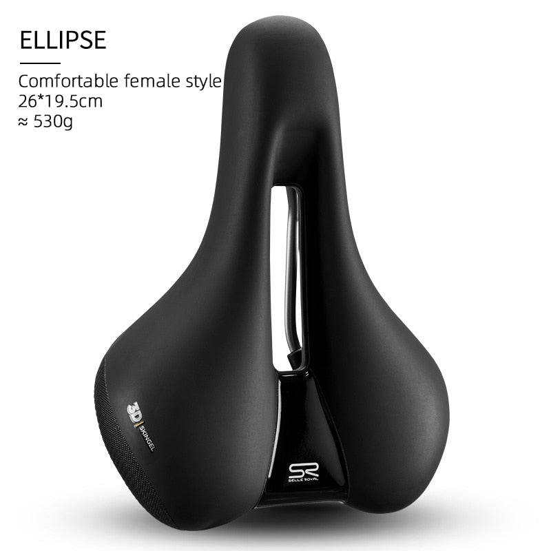 SELLE ROYAL MTB bicicleta sillín riel hueco transpirable absorción impermeable suave memoria esponja bicicleta asiento sillín