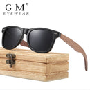 GM Brand Walnut Wooden Polarized Men&