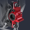 Freno de disco de aceite para bicicleta TANKE MTB, calibrador de rotor de 160mm, placa de calibrador hidráulica, mango trasero delantero, piezas de bicicleta CNC de pilar B para ciclismo