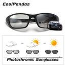 2022 Outdoor Sport Driving Photochromic Sunglasses Men Polarized Glasses Day Night Vision Chamelon Goggle UV400 zonnebril heren