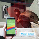 TMEZON 1080P Video Door Phone Home Intercom System Wireless WiFi Smart IP Video Doorbell 7 Inch with  Wired Doorbell TUYA APP