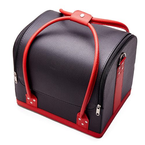Große Kapazität Kosmetiktaschen Fall Make-up Tasche Mode Wasserdichte Mehrschichtige Organizer Professionelle Frauen Kosmetik Aufbewahrungstasche