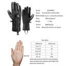 Guantes de ciclismo ajustables ROCKBROS, guantes de bicicleta de montaña cálidos con pantalla táctil reflectante, guantes impermeables para exteriores para motocicleta y bicicleta