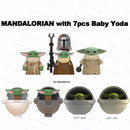 Mandalorians Baby Yoda Ahsoka Building Blocks Star Stormtroopers Luke Skywalker Boba Fett Obi-wan Wars Action Figure Toy