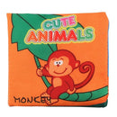 Sonajeros para bebés, juguete móvil, libro de tela de animales suaves, cochecito de recién nacido, juguete colgante para bebés, juguetes educativos de aprendizaje temprano para bebés de 0 a 12 meses