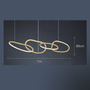 Lámpara de araña de lujo con luz simple, comedor creativo, restaurante, bar, lámparas de arte con personalidad minimalista