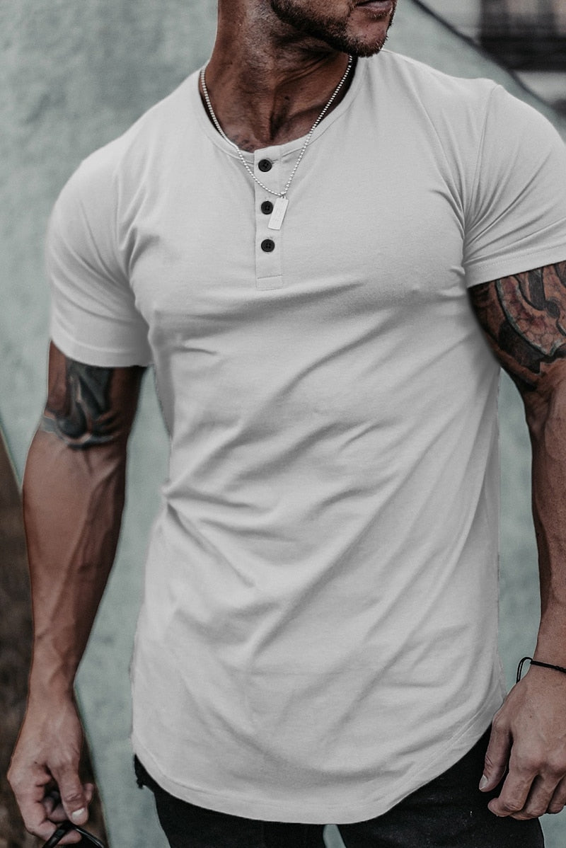Neue Männer T-Shirt Baumwolle Kurzarm Unterhemd Männer Solide Herren T Tops Sommer Marke Kleidung Bodybuilding Fitness T Shirt Homme