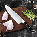 Juego de cuchillos de cocina XITUO, cuchillo de Chef de acero súper alemán, cuchillo de utilidad Santoku japonés, cuchillo de carnicero para cortar y pelar, nueva herramienta de cocina
