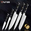 Juego de cuchillos de cocina XITUO, cuchillo de Chef de acero súper alemán, cuchillo de utilidad Santoku japonés, cuchillo de carnicero para cortar y pelar, nueva herramienta de cocina