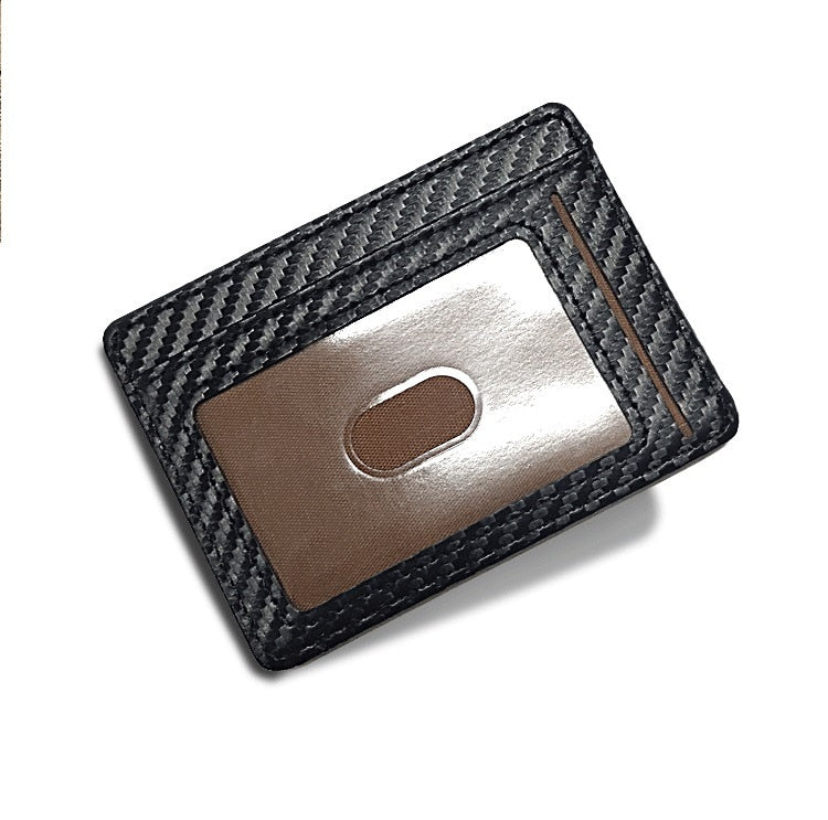 KUDIAN BEAR Rfid Minimalist Men Wallet Small PU Leather Credit Card Holder Clip Black Male Mini Slim Case Coin Purse BID251 PM49