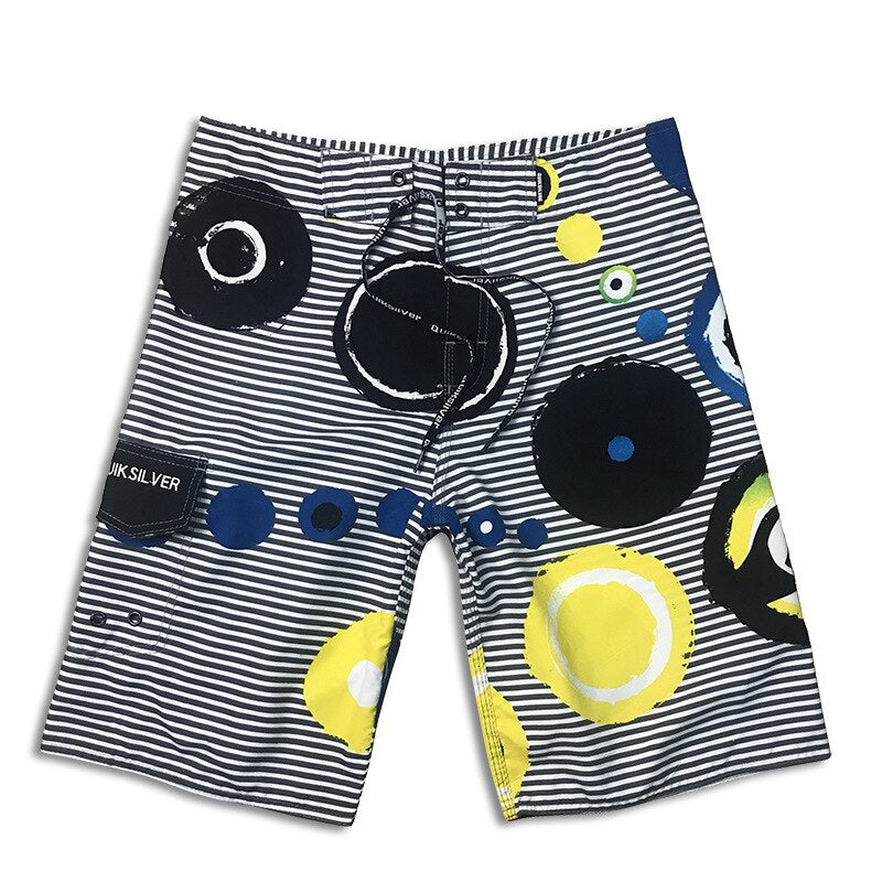 Herren Boardshorts Surf Bademode Strand Hochelastische Badehose Strandshorts Bademode Sportshorts Herren Badeanzug Badehose