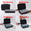 15/30/60/120 Bottles 5d Diamond Painting Accessories tools Storage Box Carry Case diamant painting tools Container Bag