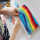 Animals Latch Hook Cushion Pillow Mat DIY Crafts Skull Pattern Cross Stitch Needlework set Crocheting Cushion embroidery pillow