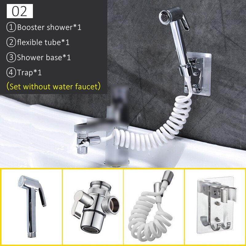 ELLEN Faucet External Shower Hand Toilet Faucet Filter Flexible Suit Wash Hair House Kitchen Sink Faucet Water Saving EL1020