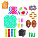 Fidget Toy Funny Anti Stress Sensory Autism Anxiety Relief Plastic Cute Strings Mesh  Antistress Kit Toys For Adult Childrens