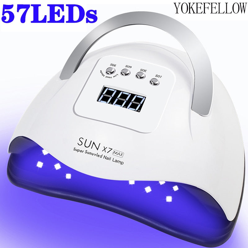 UV LED Lamp For Nails Drying Lamp For Mainicure 4 Timer With Menory Function Professional Nail Lamp For All Types Nail Gel Salon