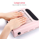 80W Nagel-Staubsammler-Ventilator-Staubsauger-Maniküre-Werkzeugmaschinen mit Filter-starker Energie-Nagel-Kunst-Werkzeug-Nagel-Staubsauger