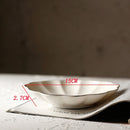 Plates Ceramic Phnom Penh White Cute Cake Plate Creative Retro Storage Jewelry Tray Snack Dish Flower Solid Color