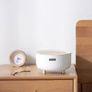 Japanese-style mini desktop trash can simple press trash storage bin student dormitory bedside table round trash can