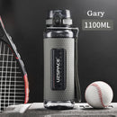 New 1.1L Water Bottle BPA Free Portable Leak-proof Shaker bottle Tritan Plastic Drinkware Outdoor Tour Gym