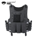 MGFLASHFORCE Molle Airsoft Weste Taktische Weste Plattenträger Swat Angeln Jagd Paintball Weste Militärarmee Rüstung Polizeiweste
