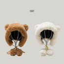 Gorros de invierno para mujer, gorros con orejeras de piel polar con orejas bonitas, gorros de esquí lisos y lisos para mujer, gorros rusos para mujer, gorros de trampero para mujer