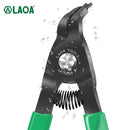 LAOA Mini Circlip pliers 3 inch  Right Angled Beak Portable Multifunctional Snap Ring Circlip Pliers