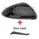 for VW Golf 7 MK7 7.5 GTI for Touran 2013-2020 Side RearView Mirror Cover Caps signals golf 7 Mirror tools Case Bright Black