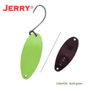 Jerry Serpent Micro Fishing Spoons Brass Wobbler Lake Area Trout Chub Perch Metal Lures Baubles