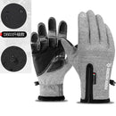 Motorcycle Gloves Moto Gloves Winter Thermal Fleece Lined Winter Water Resistant Touch Screen Non-slip Motorbike Riding Gloves