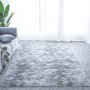 Alfombras Topfinel, alfombras mullidas para sala de estar, dormitorio, cabecera, alfombra de felpa, suelo, alfombra gris, decoración del hogar para niños, alfombra para gatear para bebés