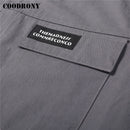 COODRONY Brand Spring Autumn High Quality Streetwear Fashion Style Big Pocket 100% Cotton Long Sleeve Shirt Men Clothing C6112