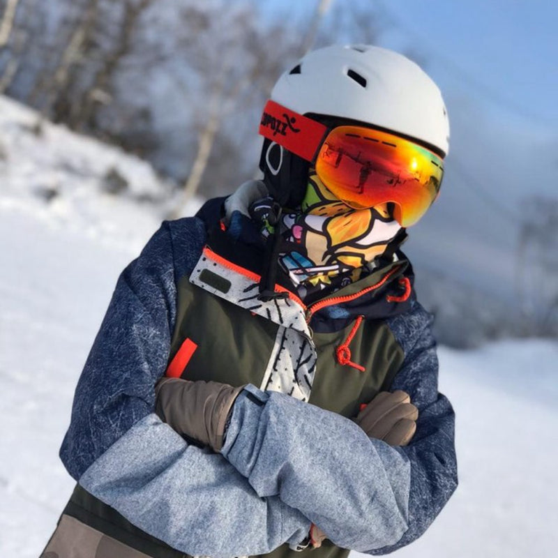 Casco de esquí ligero COPOZZ con seguridad, casco de Snowboard moldeado integralmente, motocicleta, esquí, nieve, marido, hombres, mujeres, niños y niños