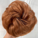 Tinashe Beauty banda elástica con cabello desordenado moño Scrunchy Chignon con banda elástica Messi postizos Donut para mujeres y niños