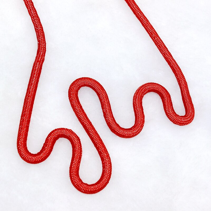 2020 beliebte Modedesigner rote Seil Halskette Anhänger unregelmäßige Frauen einfache Kleidung Schmuck para mujer
