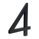 15 cm Big Black House Number Floating Sign Modern Door Numbers Building Signage Outdoor Huisnummer Numeros Casa Address BO