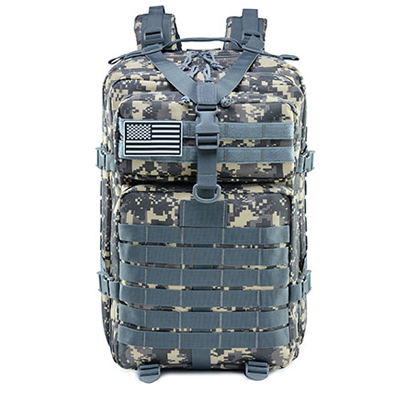 Tactical Backpack 50L Military Backpack Assault Tactical Infantry Rucksack Sports Camping Big Capacity Hiking Bag Backpacks