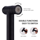 Brass Toilet Bidet Spray Handheld Bidets Diaper Set Hot Cold Black  Bathroom Shower Set Shattaf Sprayer Jet Douche Kit Portable