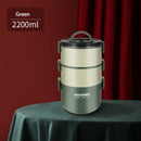 Stainless Steel Lunch Box Leak-Proof Portable Insulated Student School Multi-layer Tableware Bento Box Food Container Storage