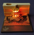 Omoshiroi Block 3D Memo Pads Novelty Famious Movie Building Harry Design New Year Christmas Gift