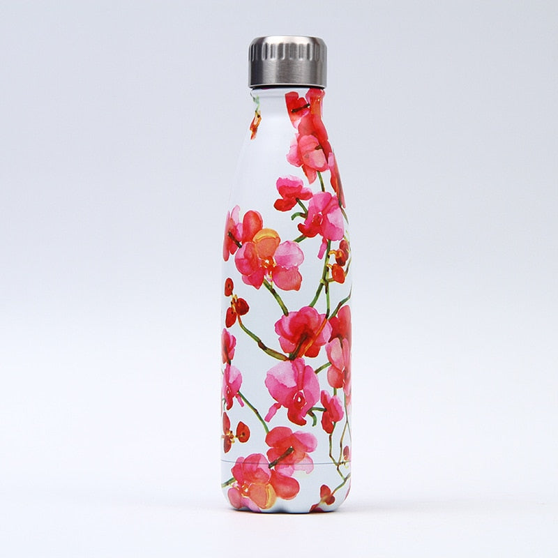 LOGO Custom Stainless Steel Bottle for Water Thermos Vacuum Insulated Cup Double-Wall Travel Drinkware Sports Flask