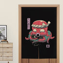 Japanese Door Curtain Partition Curtain Restaurant Decoration Curtain Noren for Noodle Store Kitchen Room Decoration