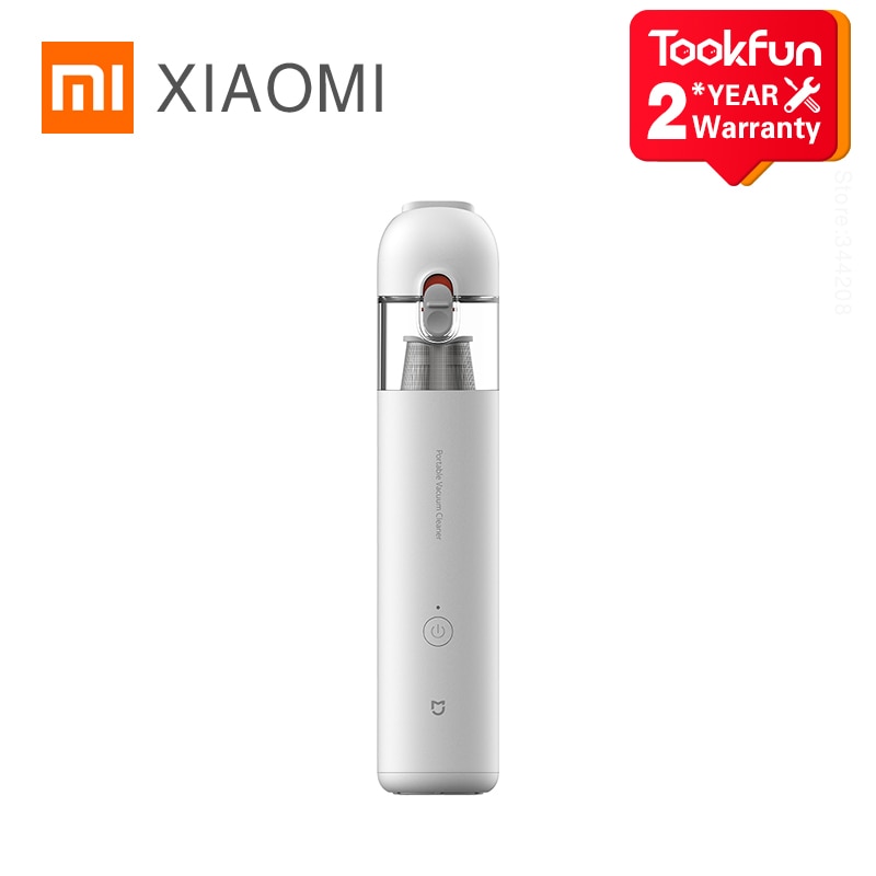Original XIAOMI MIJIA Portable Handheld Vacuum Cleaner For Home Car Mini Wireless Dust Catcher Collector 13000PA Cyclone Suction