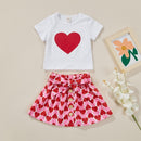 New Toddler Kids Baby Girl Valentine &