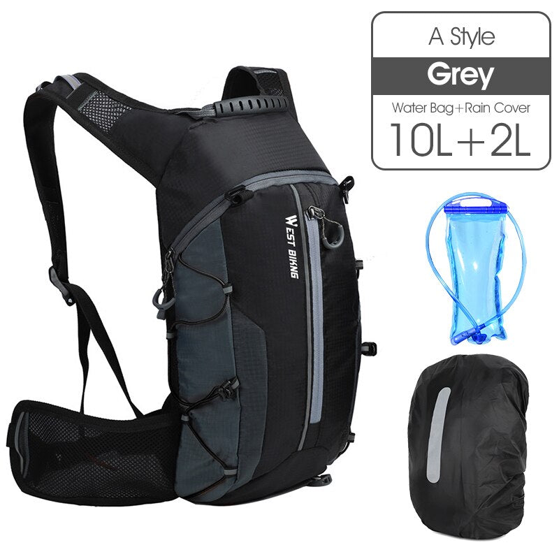 WEST BIKING impermeable bicicleta bolsa portátil reflectante deportes ciclismo mochila al aire libre senderismo escalada MTB bicicleta accesorios